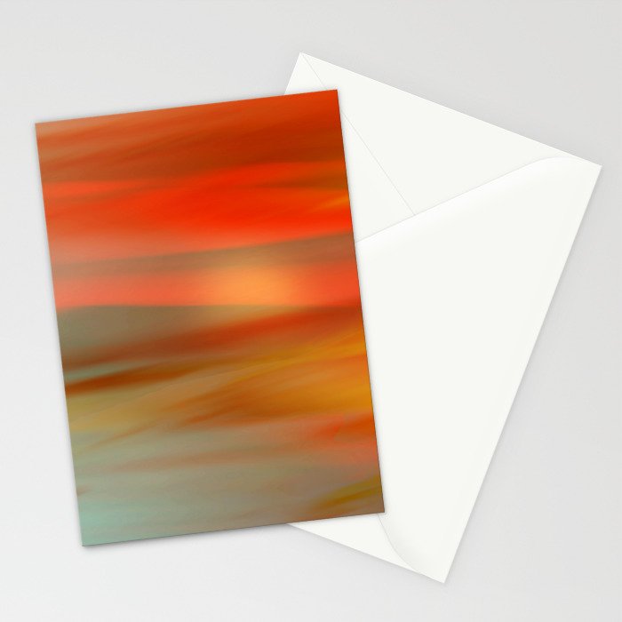 Desert Sunrise Stationery Card Gallery Image 2