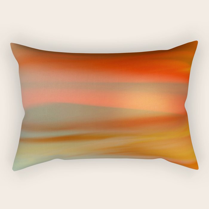 Desert Sunrise Rectangular Pillow Gallery Image 1