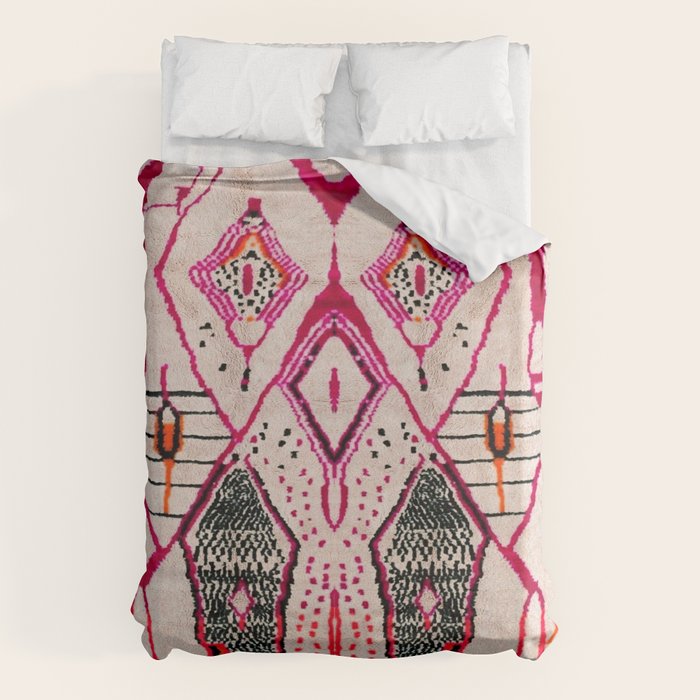 Heritage Oriental Moroccan Carpet Design Duvet Cover Gallery Image 6