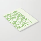 Floral Pattern: Forest Green Edition Notebook Gallery Image 2