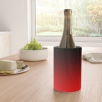 Black Red Neon Nights Ombre Wine Chiller Gallery Image 4