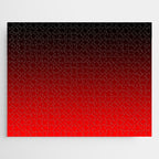 Black Red Neon Nights Ombre Jigsaw Puzzle Gallery Image 1