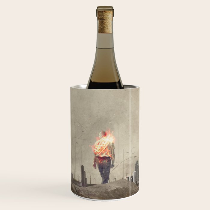 These cities burned my soul Wine Chiller Gallery Image 1
