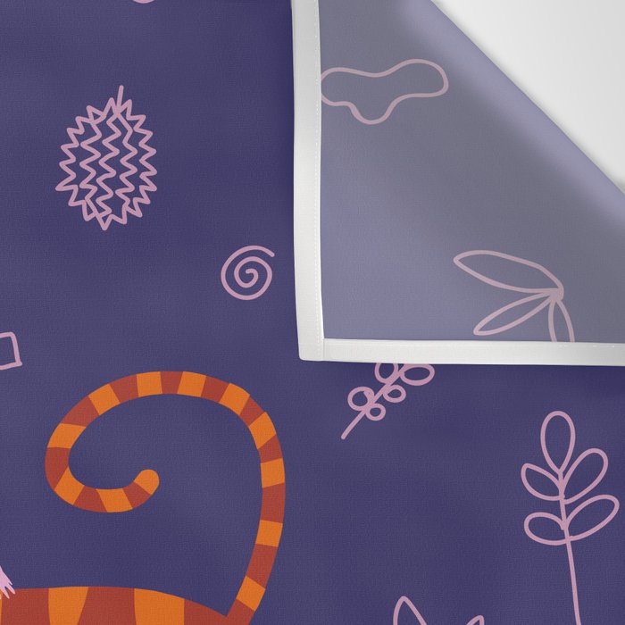 Night safari poster Wall Tapestry Gallery Image 3