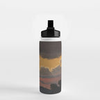 "Cloud Study over Landscape" by Knud Baade, 1838 Water Bottle Gallery Image 2