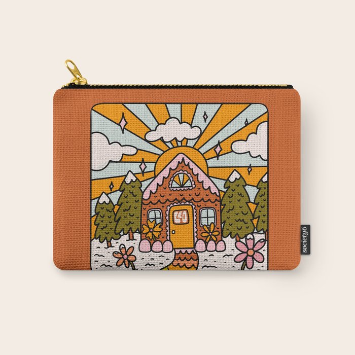Leo Gingerbread House Carry All Pouch Gallery Image 1