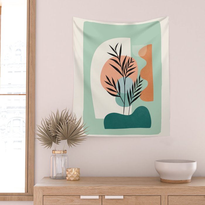 Abstract Geometry 27 Wall Tapestry Gallery Image 2