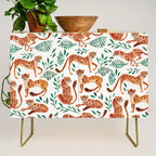 Cheetah Collection - Orange & Green Palette Credenza Gallery Image 1