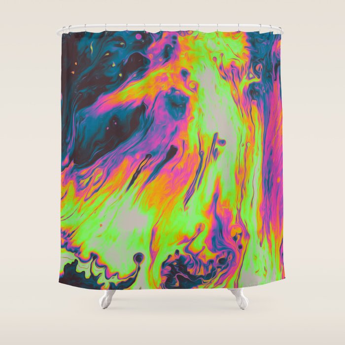 TWO WAY MIRROR ONE WAY STREET Shower Curtain Gallery Image 1