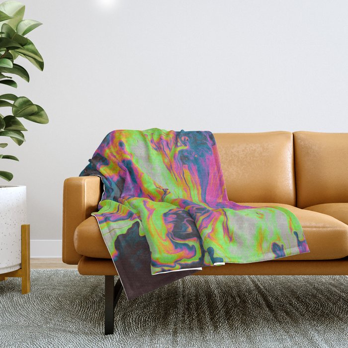 TWO WAY MIRROR ONE WAY STREET Throw Blanket Gallery Image 1