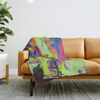 TWO WAY MIRROR ONE WAY STREET Throw Blanket Gallery Image 1