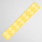 Wavy Stripes Butter Yellow Ogee A-Go-Go Pop Pattern Table Runner Gallery Image 3