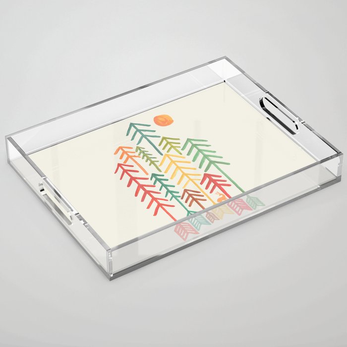 Arrow forest Acrylic Tray Gallery Image 1