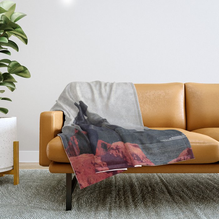 Dying In Your Arms Throw Blanket Gallery Image 1