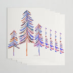 Pine Trees - Vintage Palette Wrapping Paper Gallery Image 3