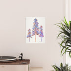 Pine Trees - Vintage Palette Poster Gallery Image 2