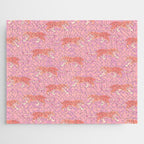 Tigers - pink pastel Jigsaw Puzzle Gallery Image 1