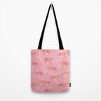 Tigers - pink pastel Tote Bag Gallery Image 2