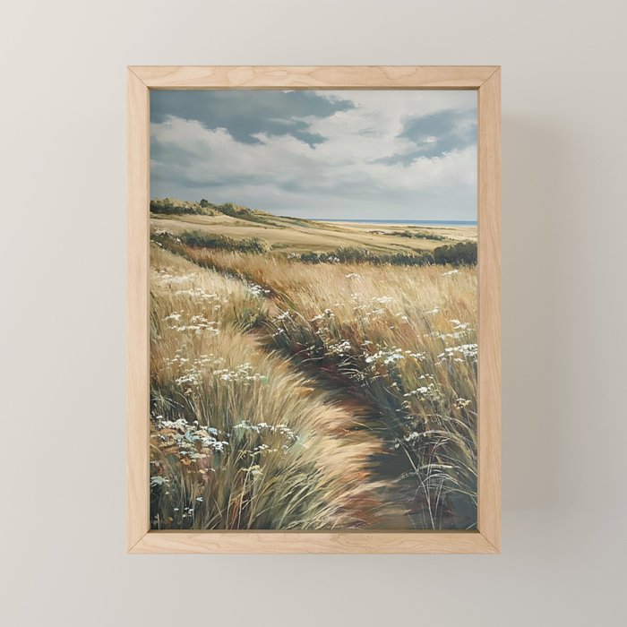 Country landscape Mini Art Print Gallery Image 1