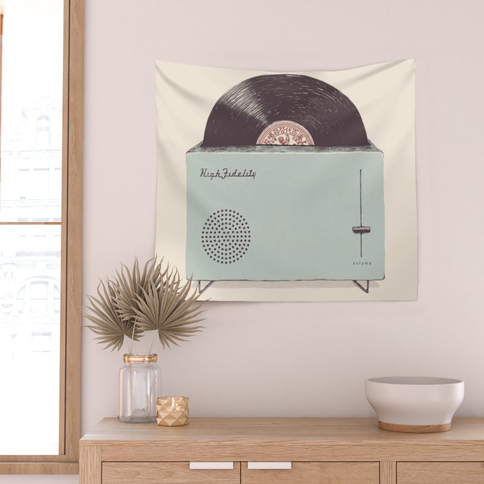 High Fidelity Toaster Wall Tapestry Gallery Image 2