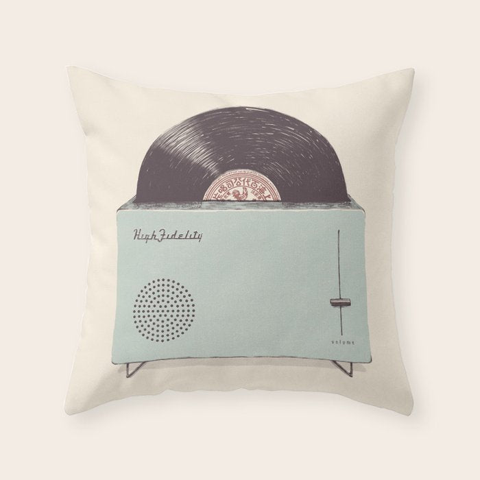 High Fidelity Toaster Throw Pillow Gallery Image 6