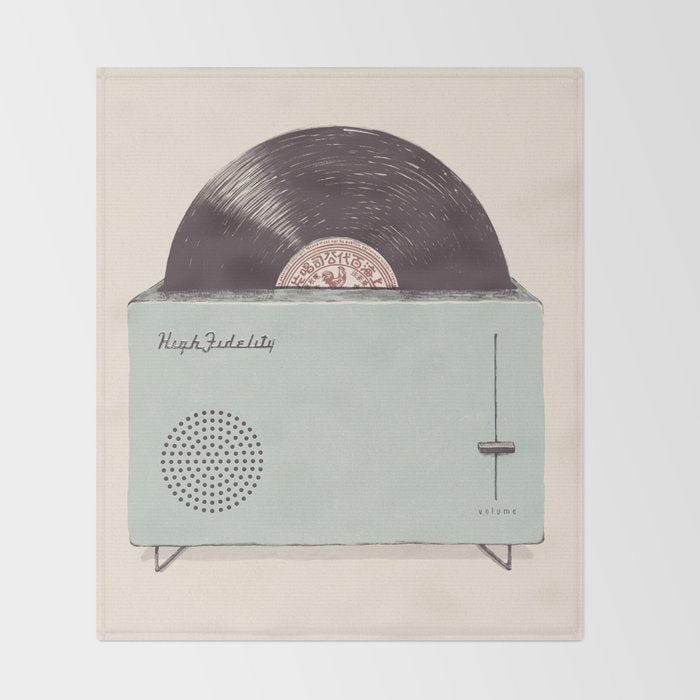 High Fidelity Toaster Throw Blanket Gallery Image 2