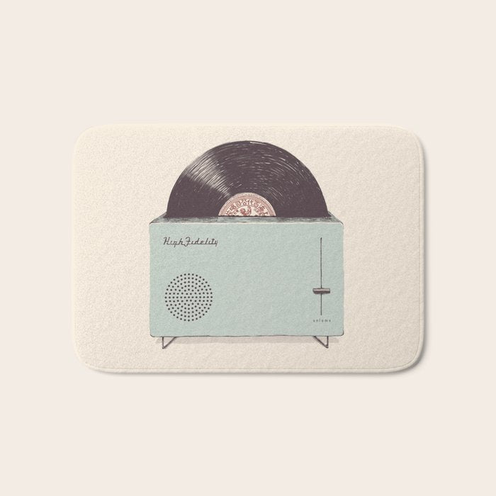 High Fidelity Toaster Bath Mat Gallery Image 1