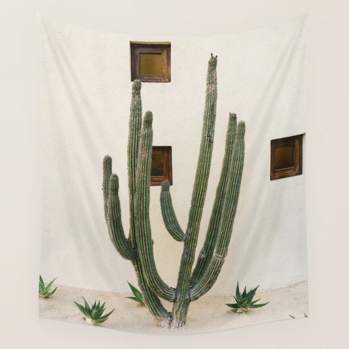 Cabo Cactus IX Wall Tapestry Gallery Image 1