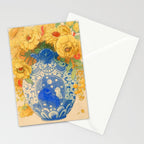 Bloom in Yellow Stationery Card Gallery Image 2