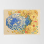 Bloom in Yellow Rug Gallery Image 2