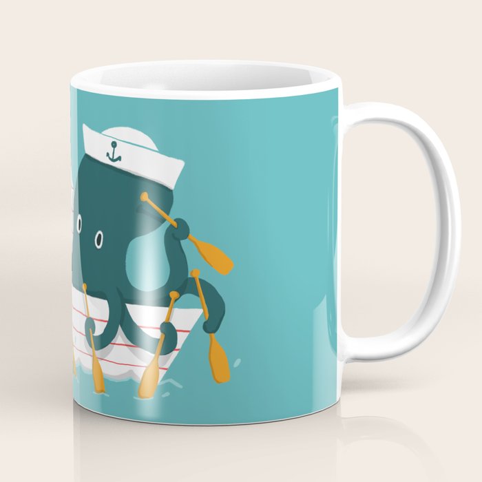 Sailor Octopus Coffee Mug Gallery Image 1