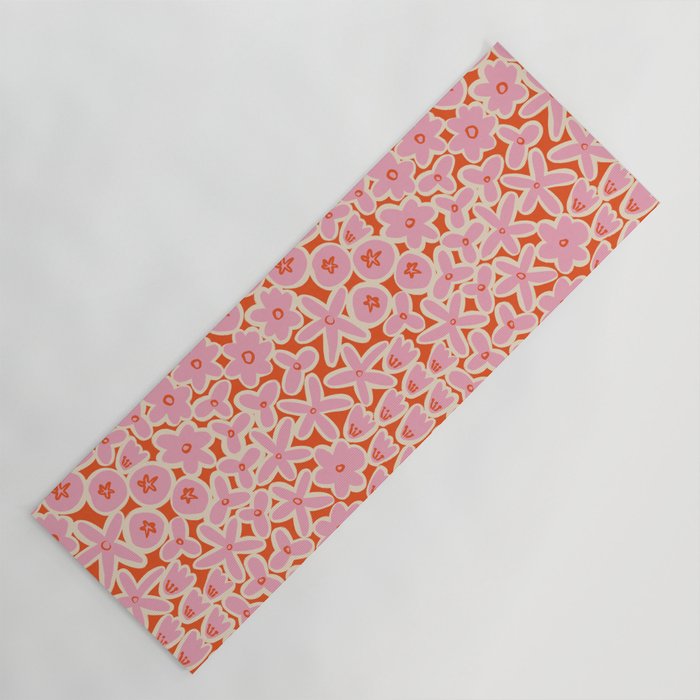 Vibrant Summer Pattern #2 Yoga Mat Gallery Image 1