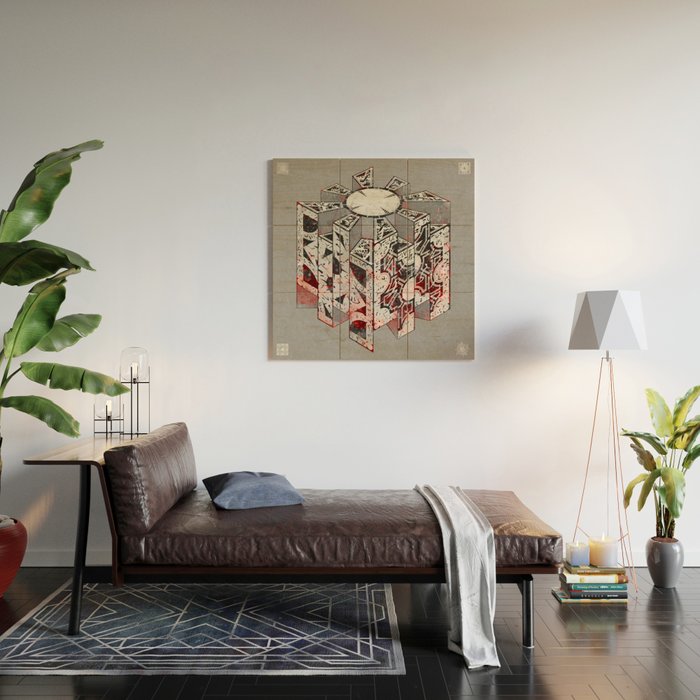 Hellraiser Puzzlebox D Wood Wall Art Gallery Image 2