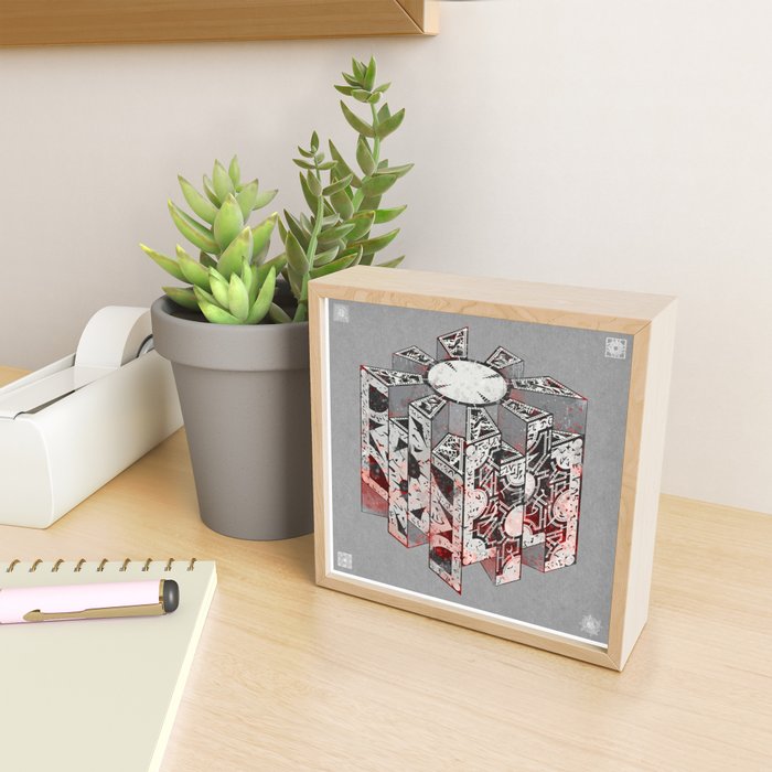 Hellraiser Puzzlebox D Mini Art Print Gallery Image 2