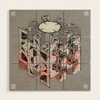Hellraiser Puzzlebox D Wood Wall Art Gallery Image 1