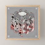 Hellraiser Puzzlebox D Mini Art Print Gallery Image 1