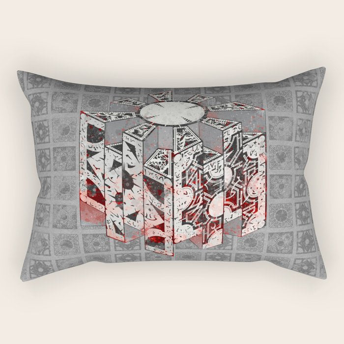Hellraiser Puzzlebox D Rectangular Pillow Gallery Image 1