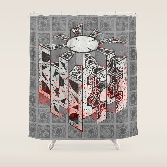 Hellraiser Puzzlebox D Shower Curtain Gallery Image 1