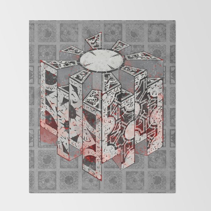 Hellraiser Puzzlebox D Throw Blanket Gallery Image 2