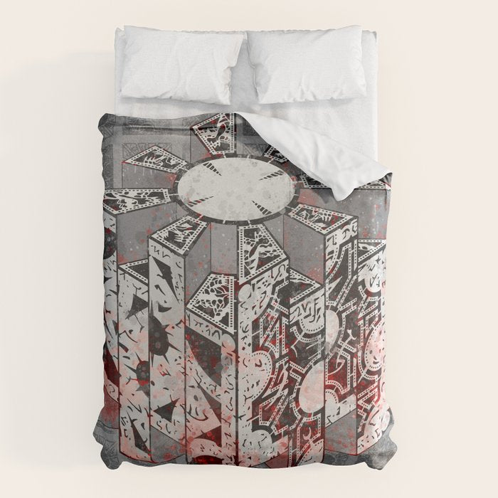 Hellraiser Puzzlebox D Duvet Cover Gallery Image 6
