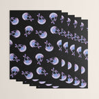Moon jelly Wrapping Paper Gallery Image 3