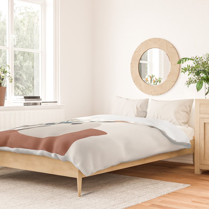 Shapes and Branches 07 Duvet Cover Gallery Image 2