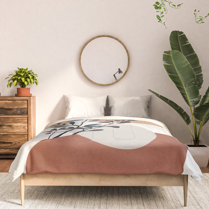 Shapes and Branches 07 Comforter Gallery Image 3