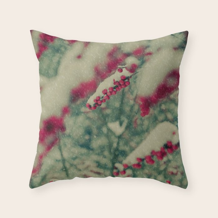 Let it Snow Throw Pillow Gallery Image 6