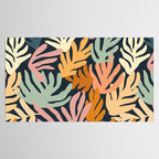 Abstract organic nature plant leaf art pattern Tablecloth Gallery Image 2