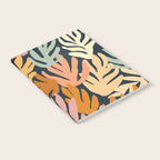 Abstract organic nature plant leaf art pattern Notebook Gallery Image 2