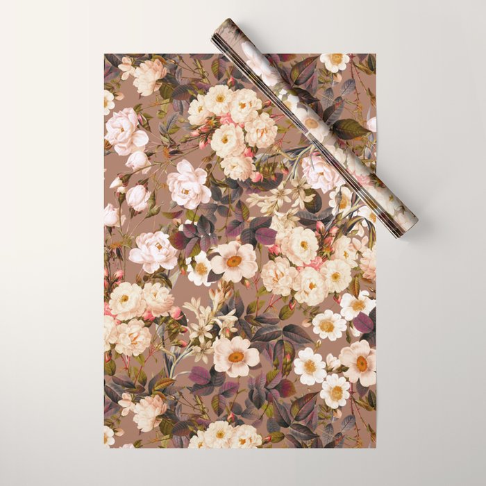 Botanical Winter Garden II Wrapping Paper Gallery Image 1