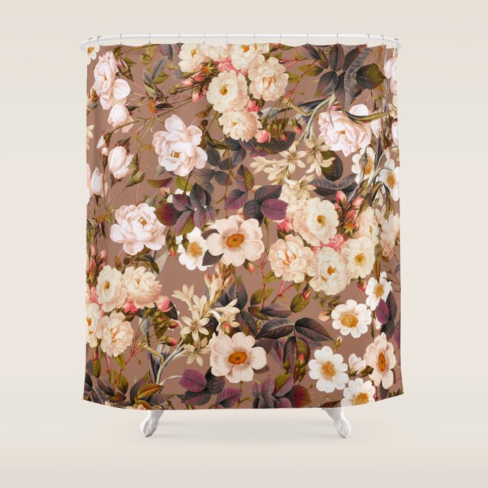 Botanical Winter Garden II Shower Curtain Gallery Image 1