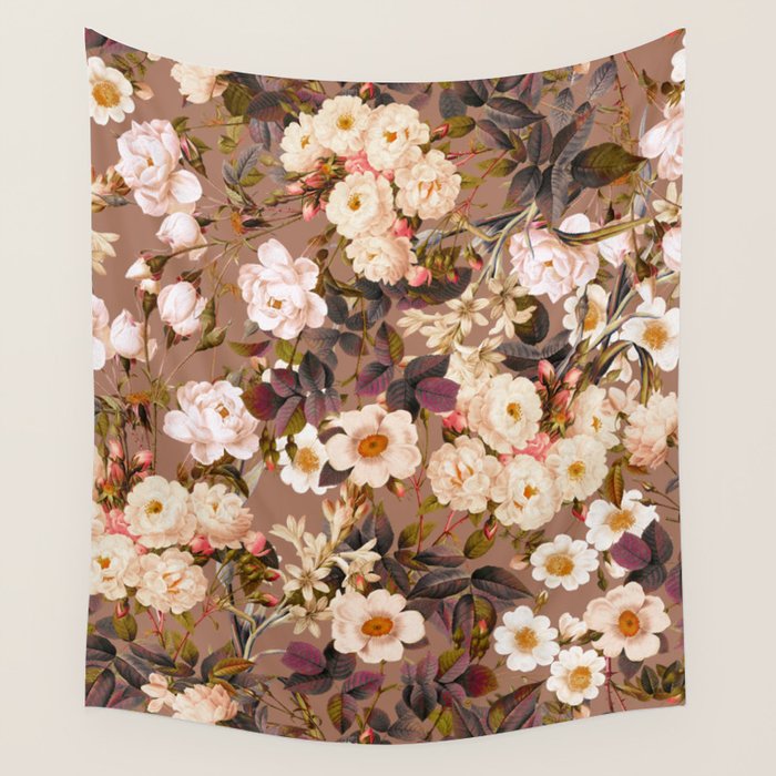 Botanical Winter Garden II Wall Tapestry Gallery Image 1