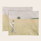 Rural Countryside Field Landscape With Tree Placemat Gallery Image 1